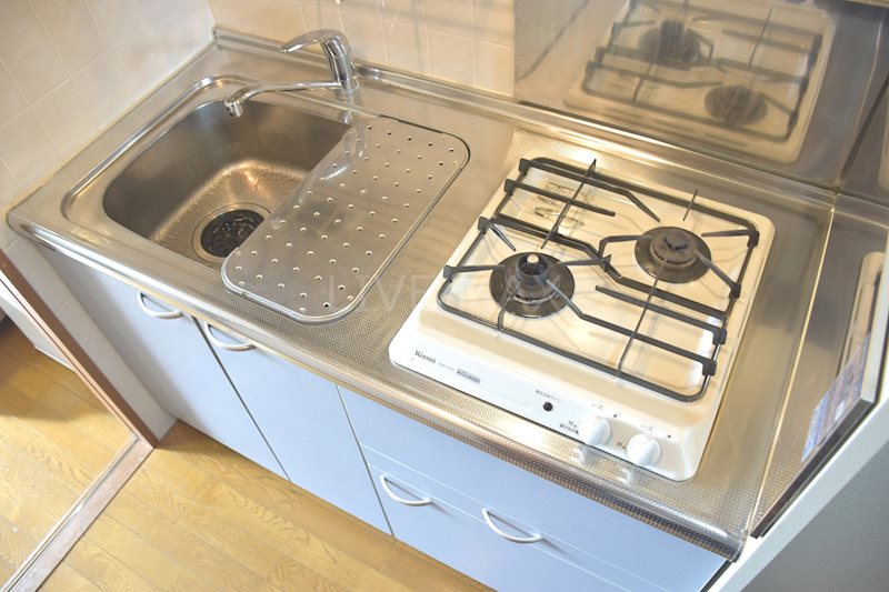 キッチン　２口ガスコンロ♪