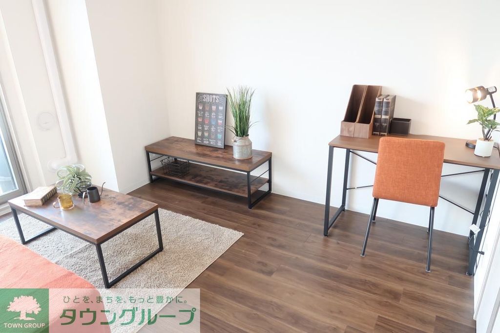 居室・リビング　801号室　モデルルームの設備施工例