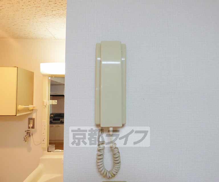 セキュリティ　来客時も安心です。