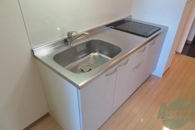 キッチン　ＩＨヒーターなので、お掃除も楽チン。