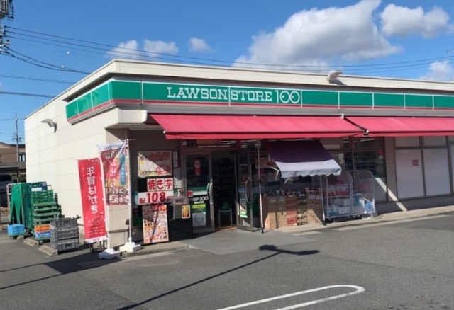コンビニ　ローソンストア１００岡崎矢作店（コンビニ）まで229m