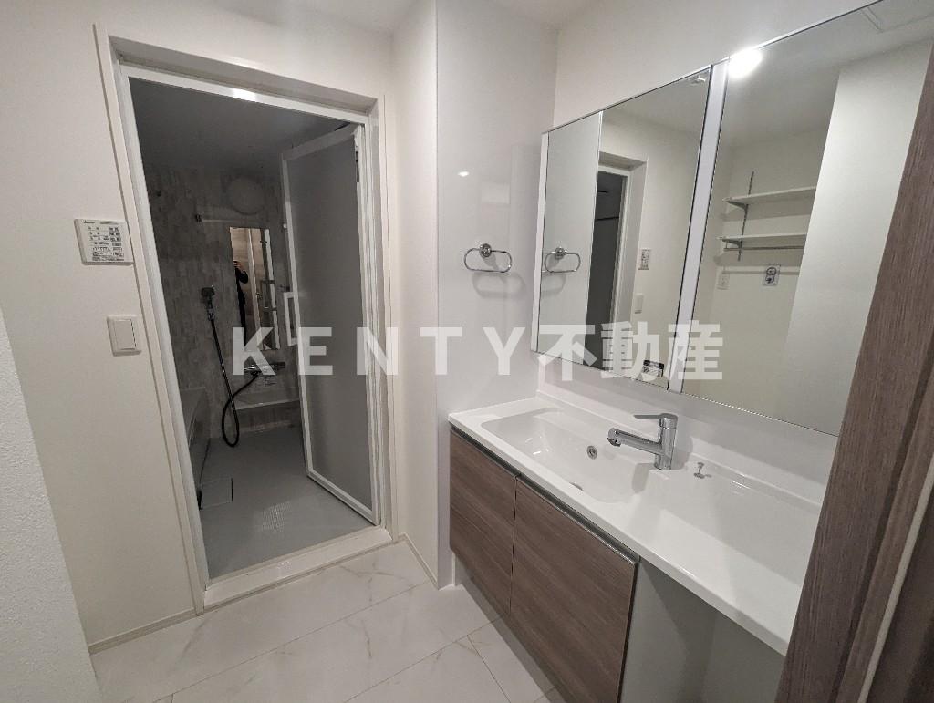 洗面設備　洗面所です