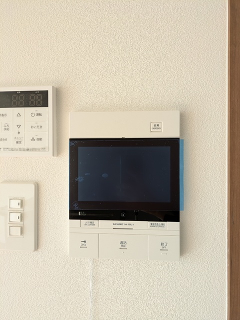 セキュリティ　※現在建築中　３０１号室モデルルームの写真です