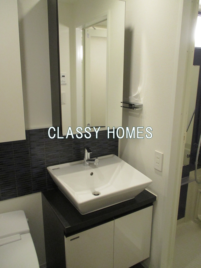 洗面設備　2019年竣工　クレセント虎ノ門新橋：洗面台