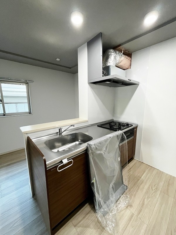 キッチン　★システムキッチングリル付き/3口コンロ★