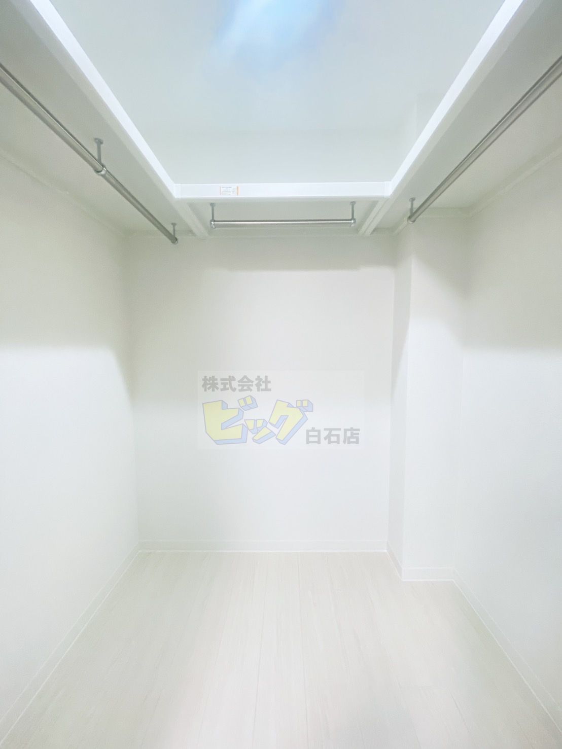 収納　広々ウォークインクローゼット完備しています♪