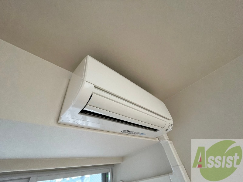 その他設備　夏でも安心のエアコン付きです。快適に過ごせます。