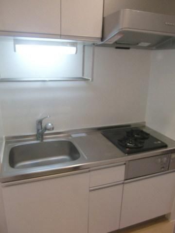 キッチン　自炊派の方にも嬉しい2コンロ。