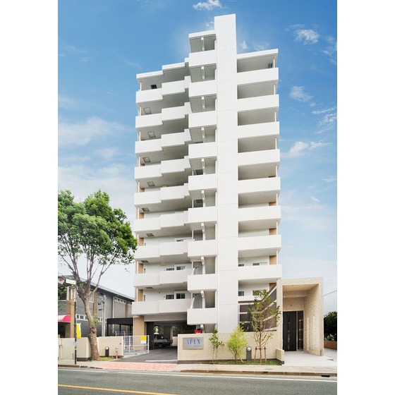 建物外観　☆グラウンド通りのお洒落なマンション☆