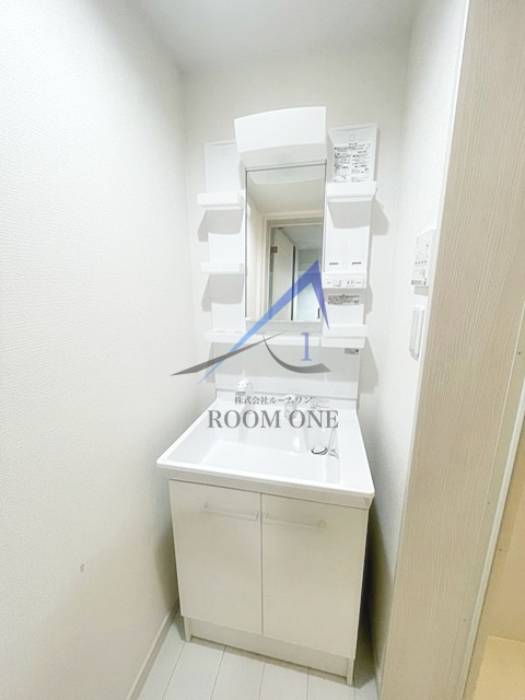 洗面設備　洗面台です。