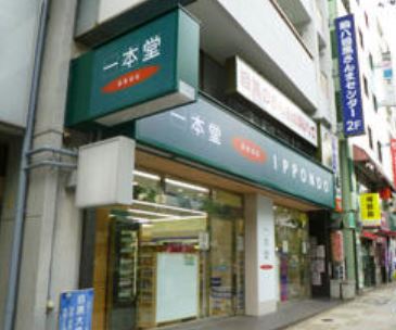 ドラックストア　ドラッグストア一本堂根津店（ドラッグストア）まで337m