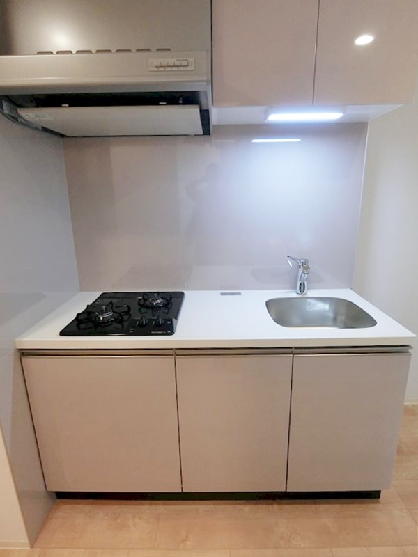 キッチン　自炊をされる方に嬉しい2口コンロ♪