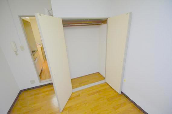 収納　しっかり収納スペースも確保。使いやすいお部屋です。