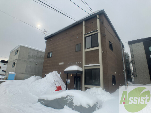建物外観　札幌市東区北４１条東「フラット麻生」