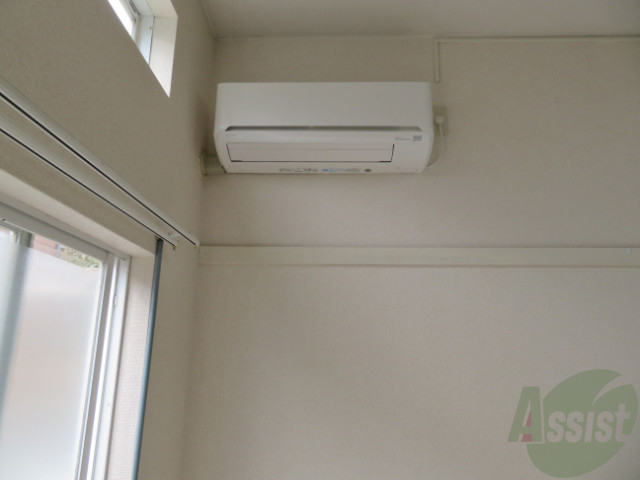 その他設備　エアコン設置済みです。これからの時代は欠かせませんよ。
