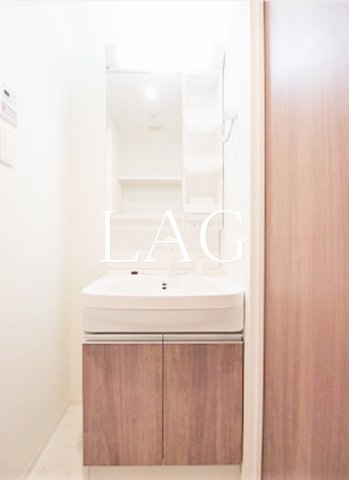 洗面設備　洗面台です。