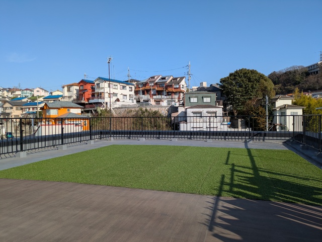 眺望　屋上からの景色（ドッグラン）