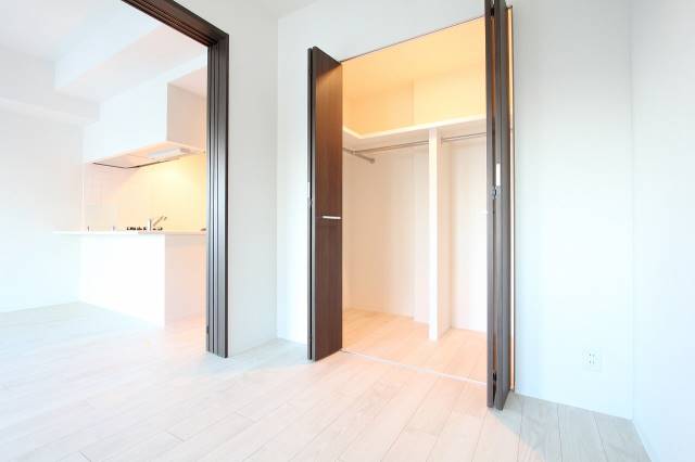 収納　クローゼットも大きいです