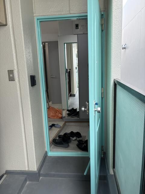 玄関　シンプルで使いやすい玄関です