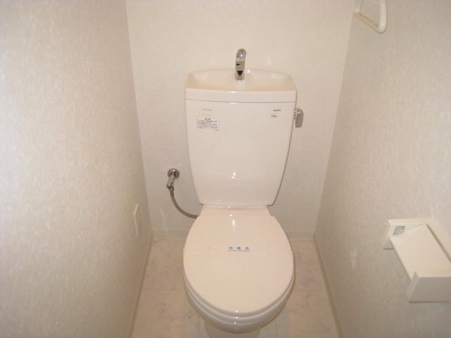 トイレ　同物件別号室のものです。