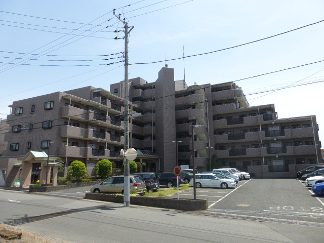 建物外観　RC造マンション　外観タイル貼り