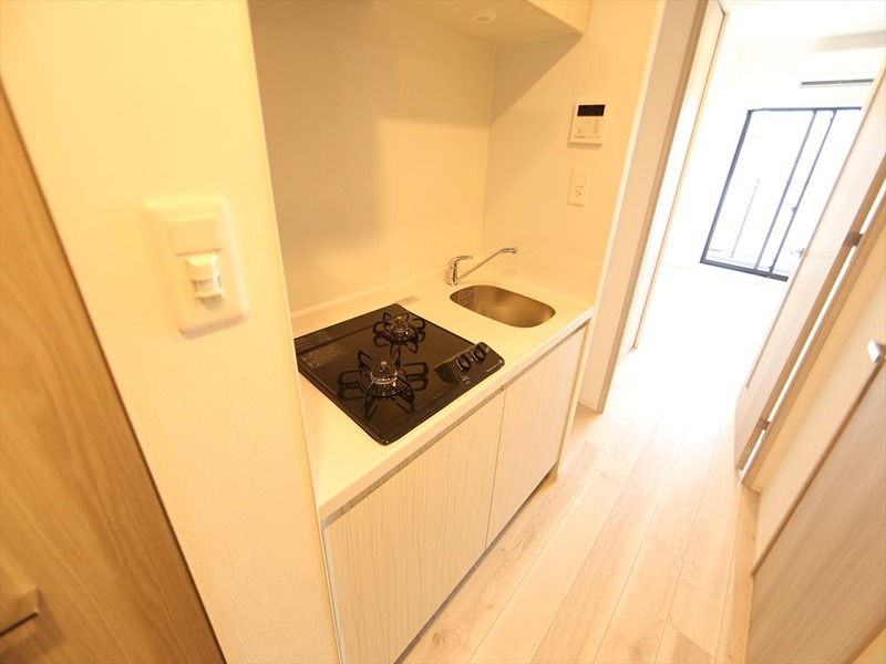 キッチン　システムキッチン（ガス2口コンロ付）