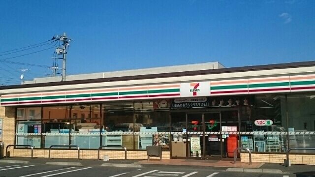 コンビニ　セブンイレブン千葉浜野東店（コンビニ）まで540m