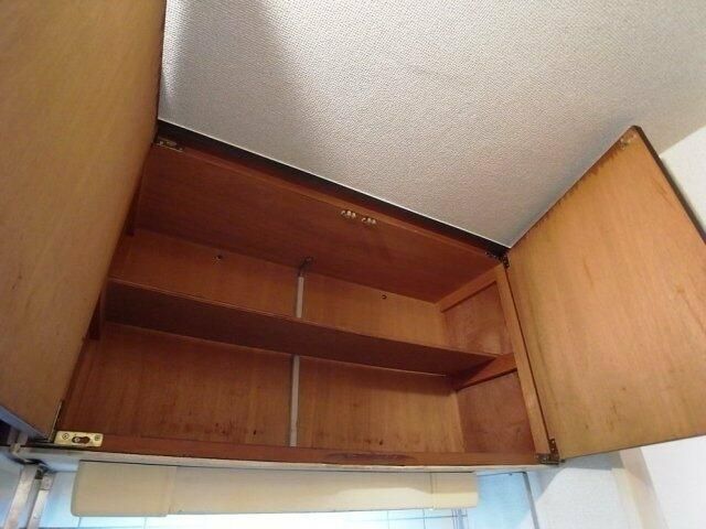 収納　十分な収納スペースがあります