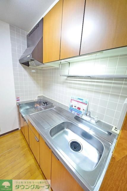 キッチン　使いやすい大型のキッチン