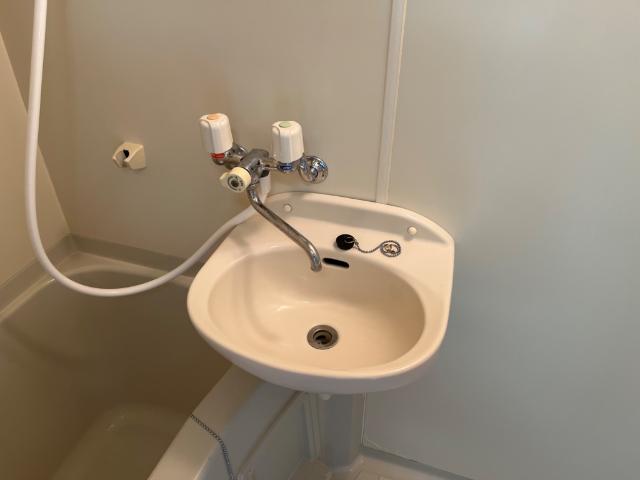 洗面設備　浴室内洗面