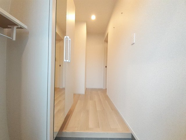 玄関　ゆったりとした玄関です