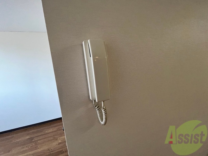 セキュリティ　インターホンは通話ができるので急な訪問があっても安心です。