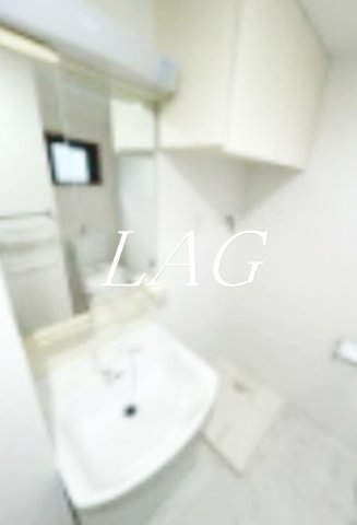 洗面設備　洗面台です。