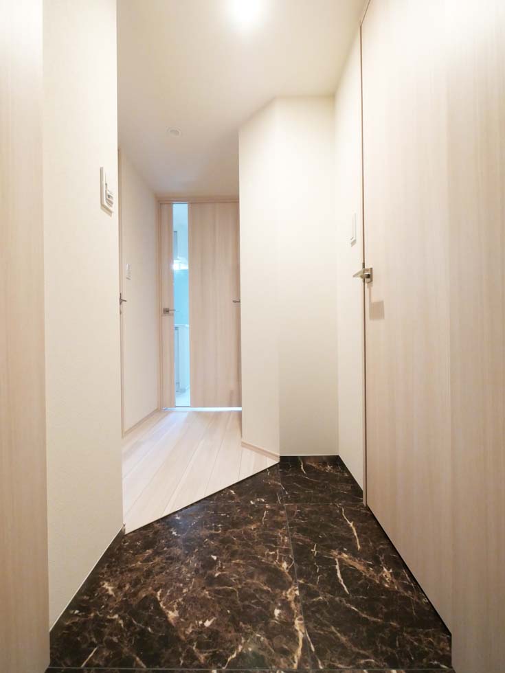 玄関　中はこのようになっています