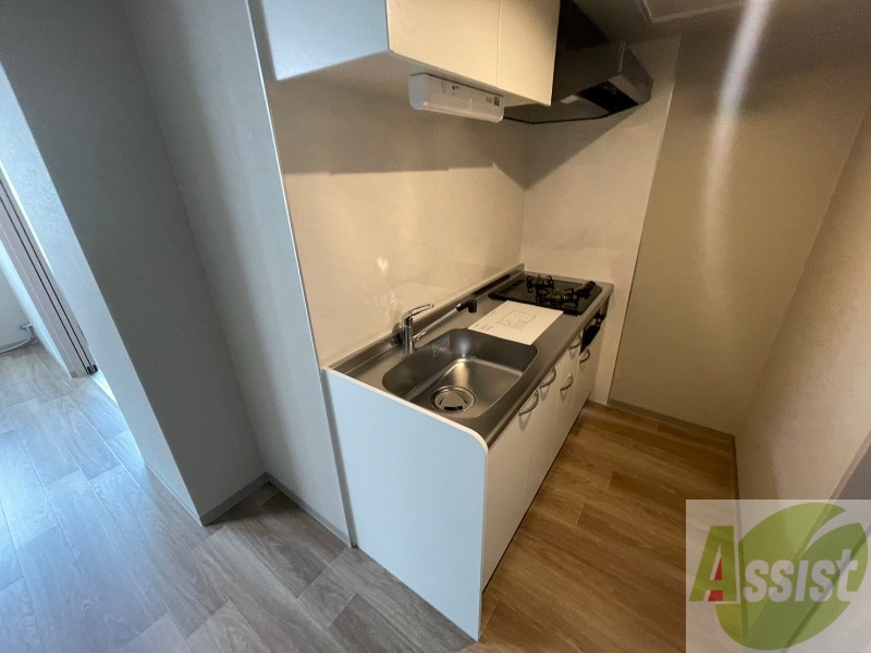 キッチン　２口システムキッチンなので、すぐお料理に使えます！