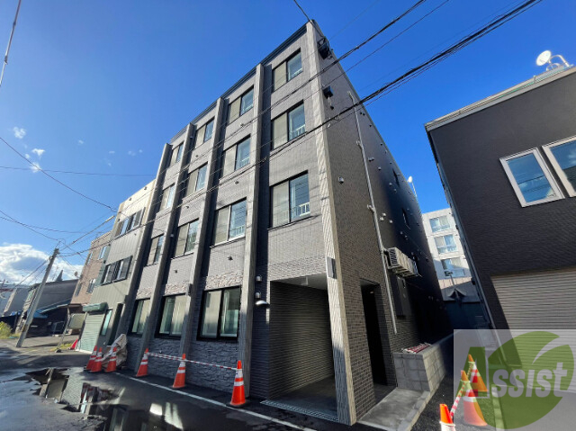 建物外観　札幌市中央区南７条西「グランメールボヌール」