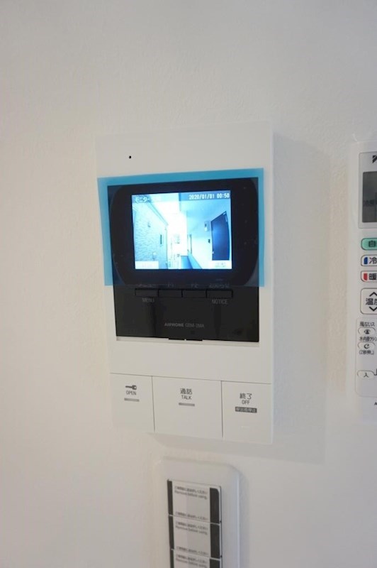 セキュリティ　来客時に便利なＴＶモニターホン