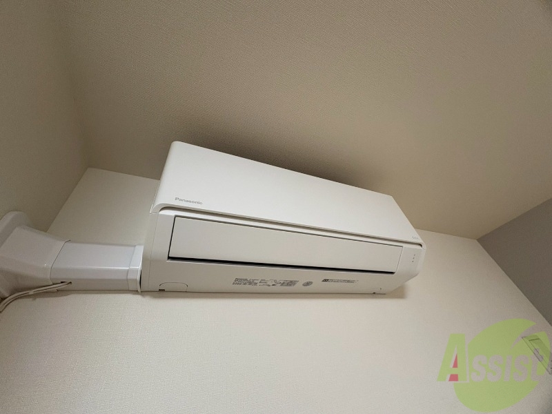 その他設備　エアコンも設置されております。毎日快適に過ごせそうですね。