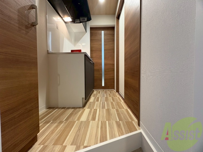 玄関　玄関から撮影しました。イメージを掴んでください。