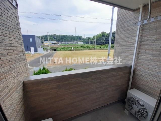 バルコニー　南向きの日当たり良好バルコニー♪