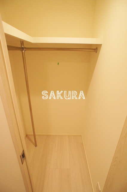 収納　大容量のウォークインクローゼット♪