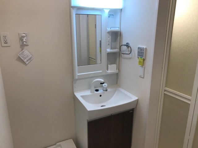洗面設備　忙しい朝には欠かせない洗面所です♪