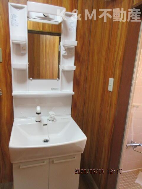 洗面設備　洗面所です