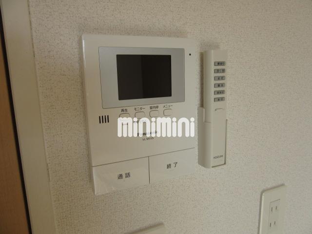 セキュリティ　来客時に便利なモニターホンです。