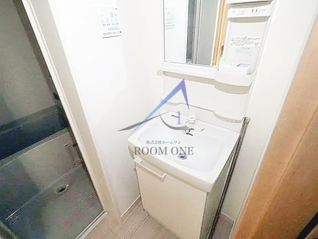 洗面設備　洗面台です。