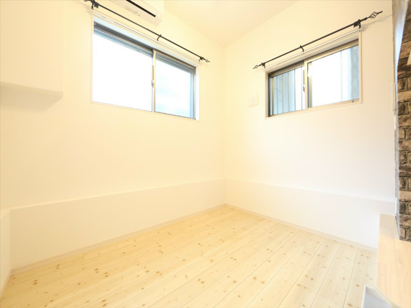 眺望　洋室8.1帖　ロフト5.1帖（収納でも寝室でも使えます）