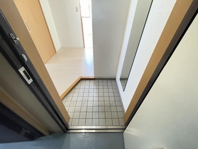 玄関　綺麗な玄関スペース