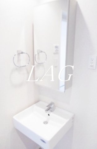 洗面設備　洗面台です。