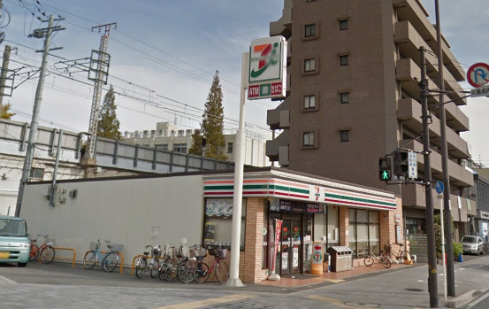 コンビニ　セブンイレブン 阿倍野高松店（コンビニ）まで533m