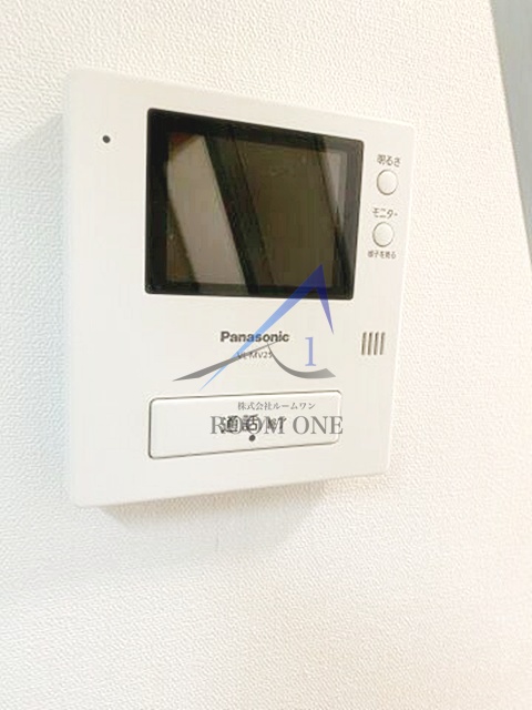 セキュリティ　モニター付インターホンです。